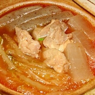 トマト風ピリ辛鍋